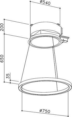 Вытяжка SIRIUS SLT 973 HALO
