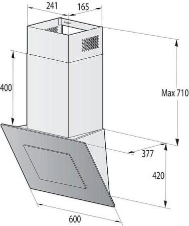Вытяжка GORENJE WHI626E6B