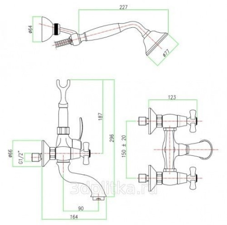 Смеситель FIORE Margot 26GO0611