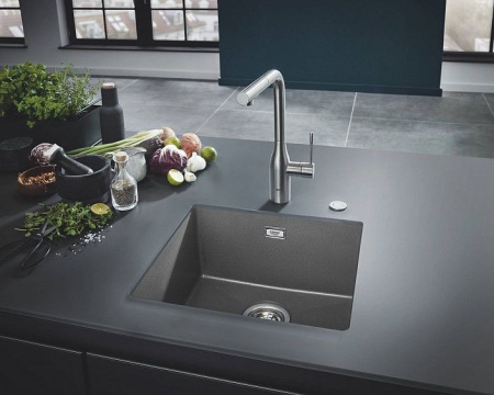 Кухонная мойка GROHE K700 серый гранит 31653AT0