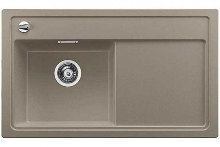 Кухонная мойка BLANCO zenar 45s left серый шелк