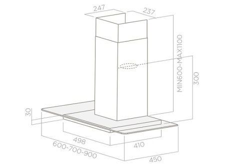 Вытяжка ELICA FLAT GLASS PLUS IX/A/90