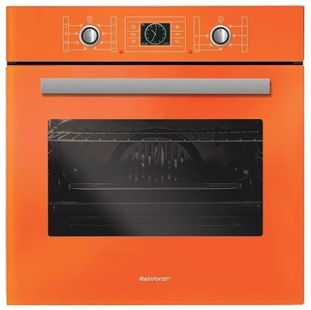Духовой шкаф RAINFORD RBO-5658PB Orange(RAL2004)