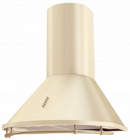 Вытяжка KRONASTEEL NIKOL 600 ivory/bronze push button
