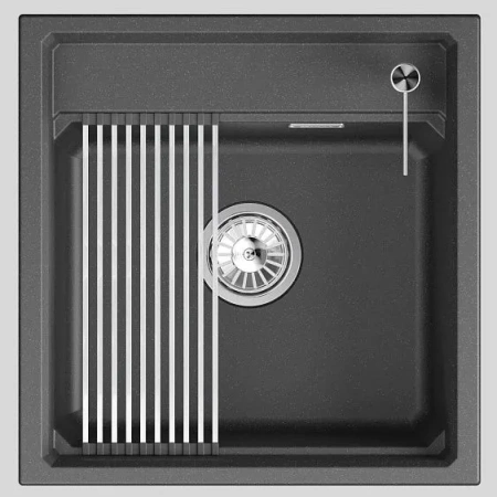 Кухонная мойка GRANULA KS-5002i черный