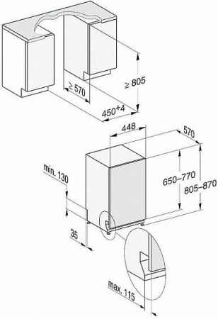 Посудомоечная машина MIELE G 5690 SCVi