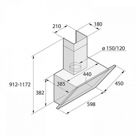 Вытяжка Asko CD4634S