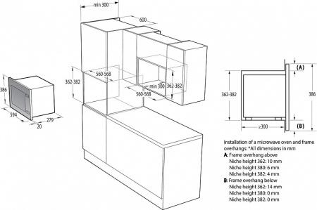 Микроволновая печь GORENJE BM201SG3BG
