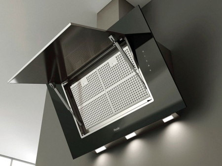 Вытяжка PANDO P-732/70 CRISTAL NEGRO V.1050 ECO SEC PLUS