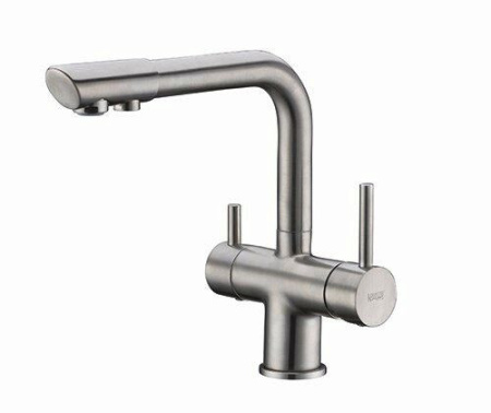 Смеситель WasserKraft A8027 матовый хром
