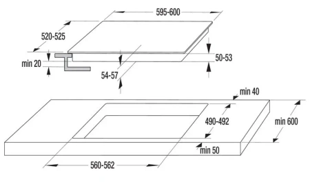 Варочная поверхность GORENJE ECT646BSCE
