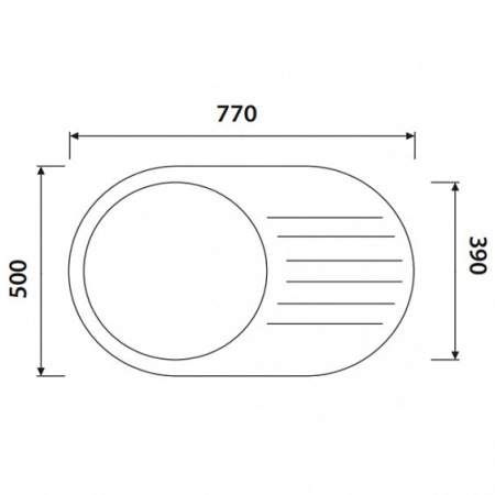 Кухонная мойка KAISER KGM-7750-J