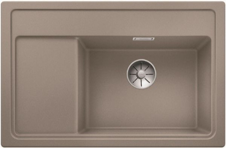 Кухонная мойка Blanco ZENAR XL 6 S Compact чаша справа, доска стекло клапан-автомат InFino® серый беж гранит 523761