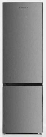 Холодильник HARPER RH5559BB нержавеющая сталь