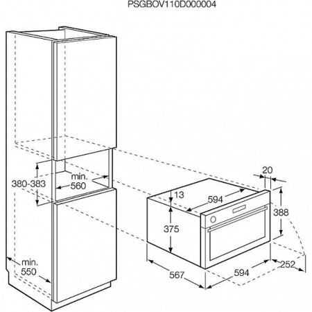 Духовой шкаф AEG km 8100001 m