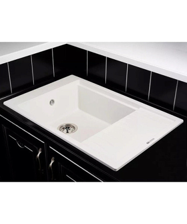 Кухонная мойка KUPPERSBERG MILA 1B1D WHITE