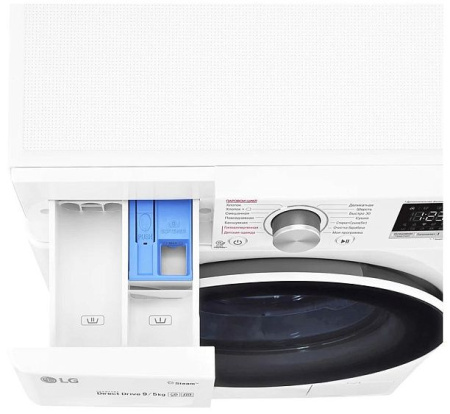 Стиральная машина LG F4V5VG0W белый