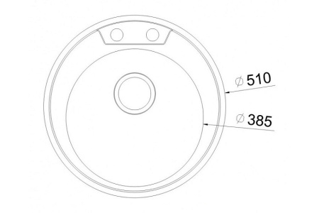 Кухонная мойка OULIN OL-R510