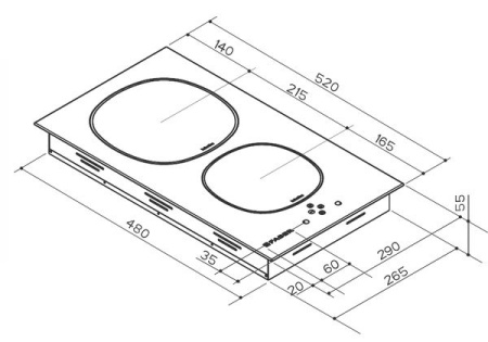 Варочная панель FABER 108.0456.298 FABER FCH 32
