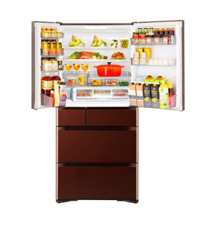 Холодильник  HITACHI R-G630GU XT (Crystal Brown)