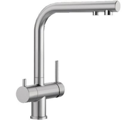 Смеситель Blanco Комплект FONTAS II нерж.сталь UltraResist + BWT-БАРЬЕР EXPERT STANDARD (арт.525138P