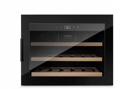 Встраиваемый винный шкаф CASO WineSafe 18 EB black