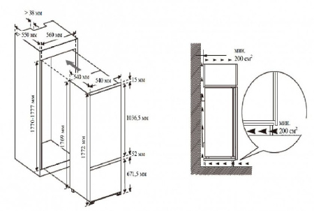 Холодильник LEX RBI 250.21 DF