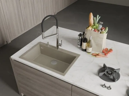 Кухонная мойка RIVELATO ZENO 7650 Sabbia