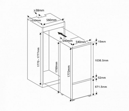 Холодильник EXITEQ EXR-101
