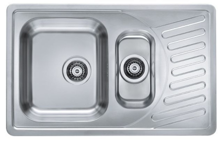 Кухонная мойка ALVEUS Elegant 110 SAT-90 810X510 (в комплекте с сифоном)