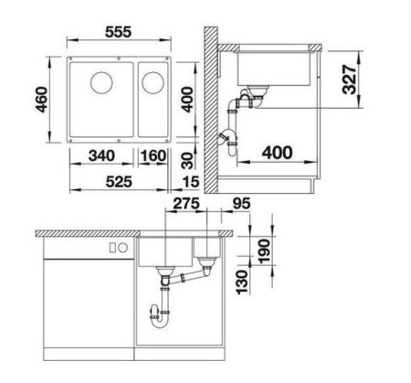 Духовой шкаф BOSCH HBF534EH1T