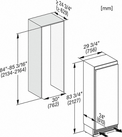 Холодильник MIELE K2801Vi