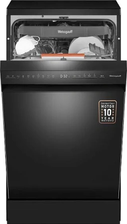 Посудомоечная машина WEISSGAUFF DW 4508 Inverter Autoopen Black