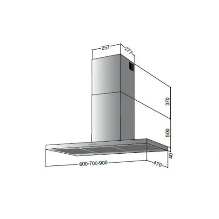 Вытяжка LEX p4 700 inox