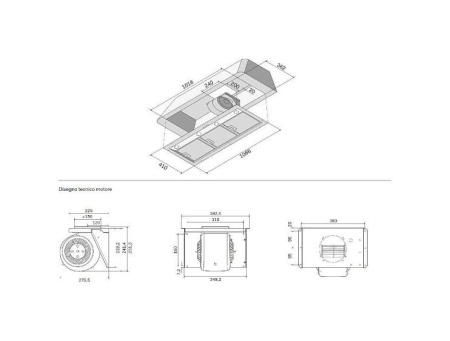 Вытяжка ILVE IAG120/SS