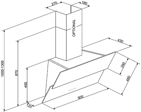 Вытяжка BOSCH dww 063461