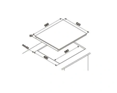 Варочная поверхность DELONGHI VITTORIO 1E1F CR