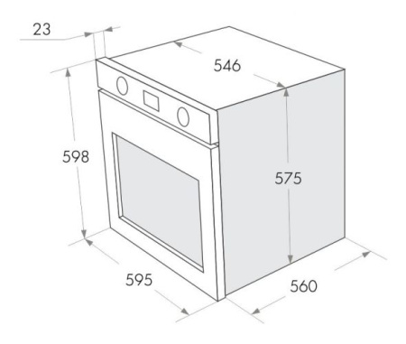 Духовой шкаф Maunfeld MEOFG.676RILB.TRS