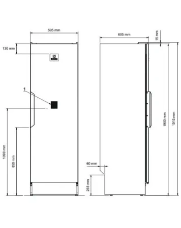 Сушильный шкаф ELECTROLUX DC6-4 White L