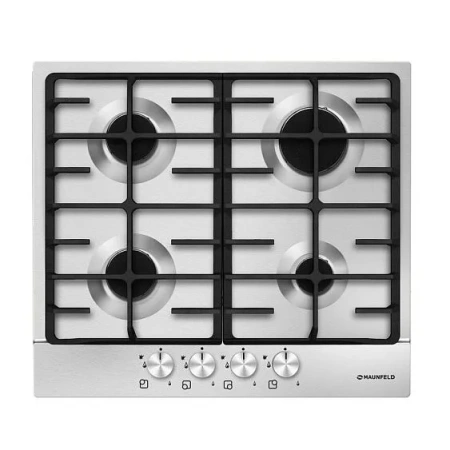 Газовая поверхность MAUNFELD mghs.64.77s_inox (нержавейка)