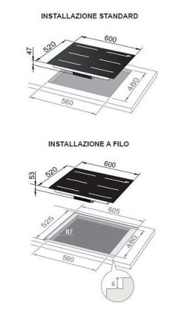 Варочная поверхность DELONGHI SLI 604 RUS