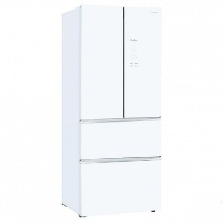 Холодильник TESLER RFD-361I WHITE GLASS