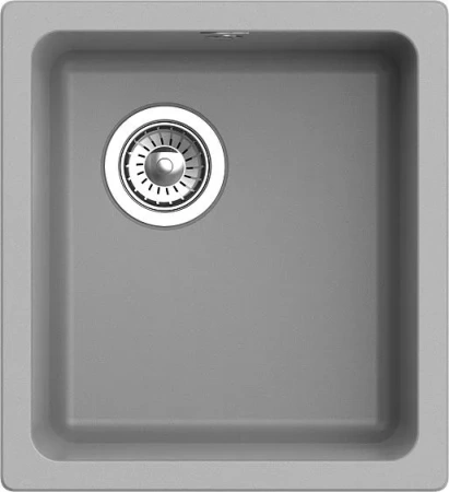 Кухонная мойка RIVELATO BERKANA 35 grigio metallizzato