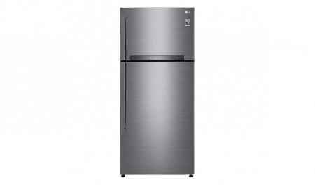 Холодильник LG GN-H702HMHZ серебристый