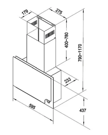 Вытяжка KORTING KHC 67806 ICPGN