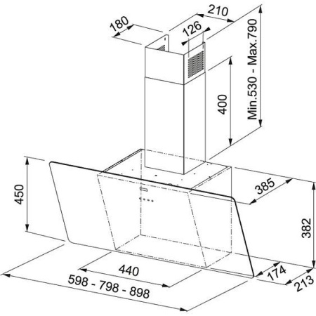 Вытяжка FRANKE 110.0361.907 FRANKE FPJ 915 V WH A