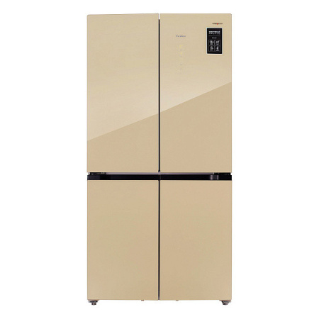 Холодильник TESLER RCD-545I beige glass