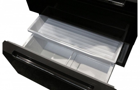 Холодильник Leran RFD 773 BG NF черный