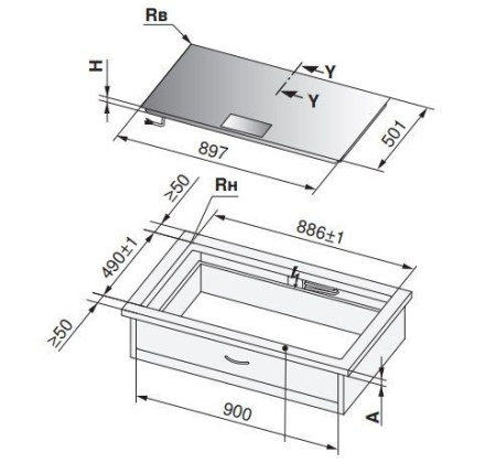 Варочная поверхность V-ZUG CookTop V6000 I906 FullFlex CTI6T-31134