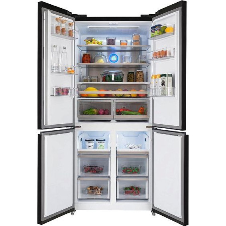 Холодильник HIBERG RFQ-600DX NFGB inverter